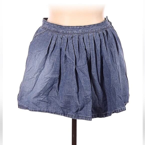 Spoon Jeans 100% cotton denim mini skirt, size 15 - Picture 1 of 8